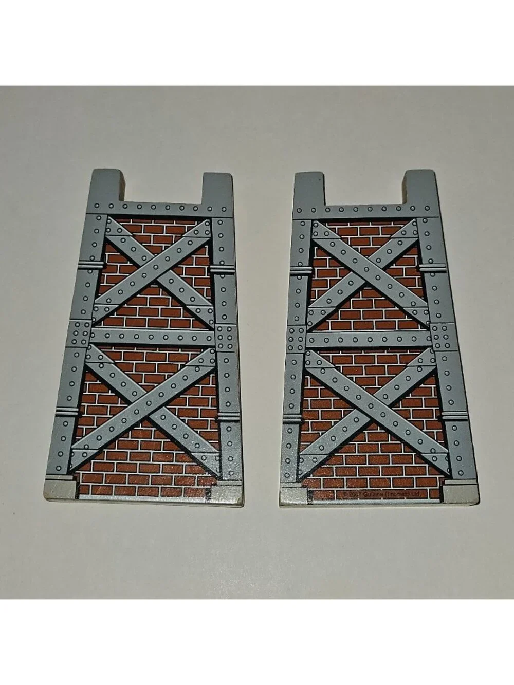 2 Thomas & Friends Wooden Railway Edward Great Replacement Pc Track Signal Brace